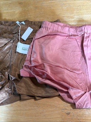 Talbots Haven Well Within sleep  Shorts in Dusty Pink and Bronze