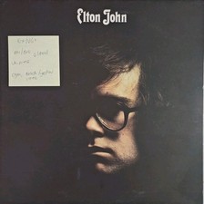 Elton John Self Titled Vinyl Record EX/VG+ DJM 22087 1970