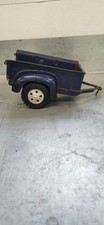Vintage Antique Toy 1957 Tonka Stepside Blue Pickup Truck Trailer-Very Good