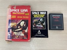 Space War - Authentic 1978 Atari 2600 Game Complete In Box CIB w/ Manual - Works