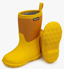 Kaussures Kids Rain Boots for Toddler Girls Boys Waterproof -13