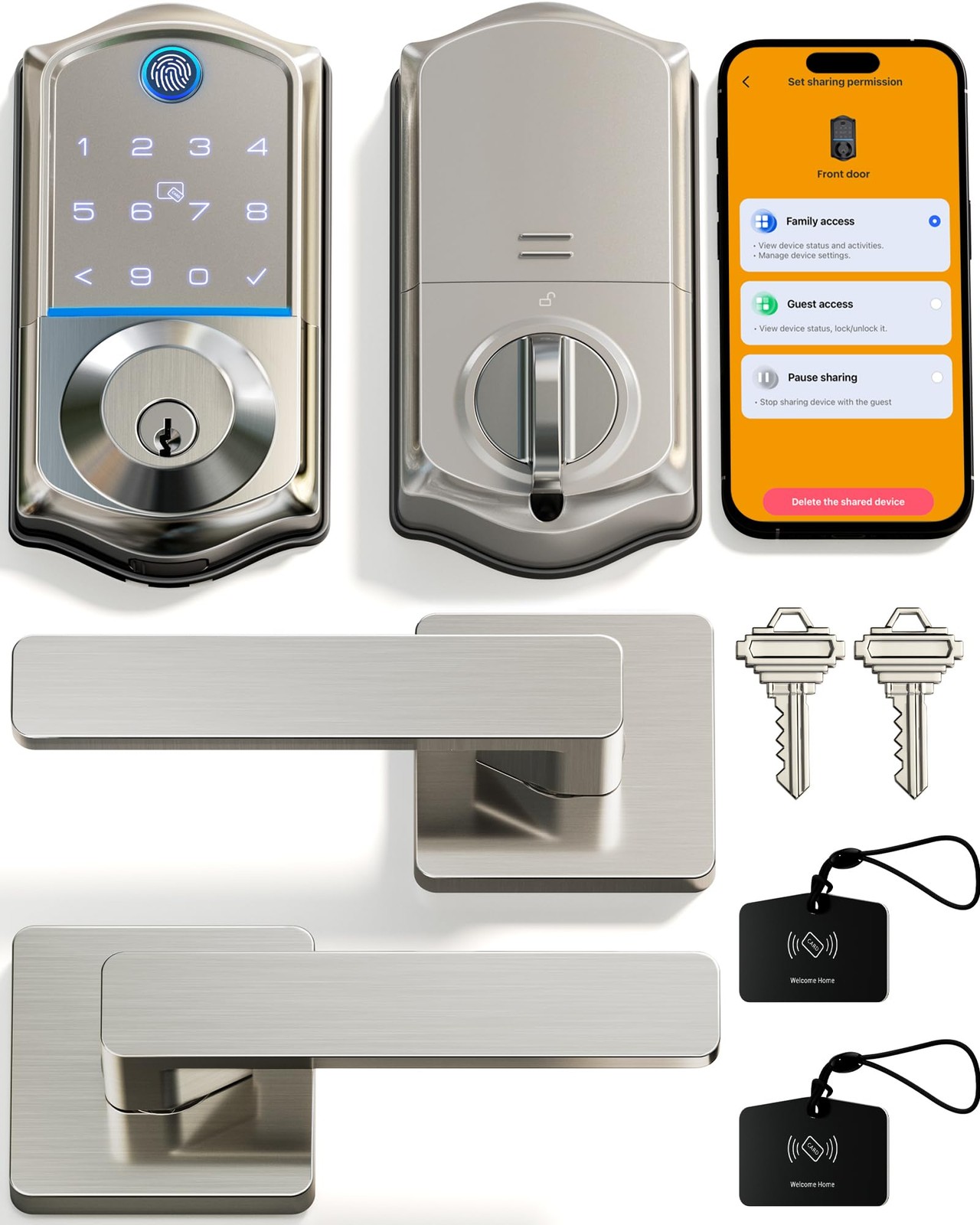 VE017-B Smart Fingerprint Door Lock