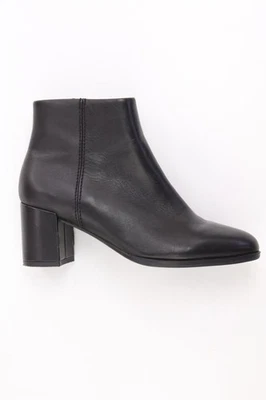 ✅ Clarks Stiefeletten für Damen Gr. 39 schwarz aus Leder ✅ - Bild 1 von 4