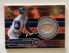 Garret Anderson  BAT  2001 Pacific Private Stock  Game Gear Bat Relic