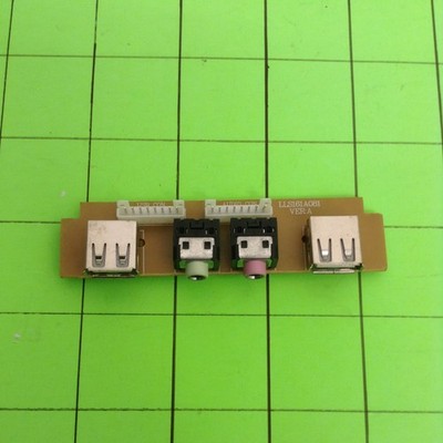 Raidmax PC Computer USB and Audio Conection Port Jack IO Board LLS161A081