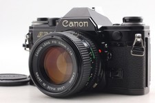  Almost MINT Canon AE-1 35mm SLR Film Camera New FD 50mm f1.4 Lens From JAPAN