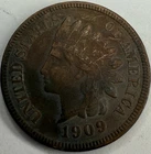 1909 Indian Head Cent Exact Coin Imaged #IND1075