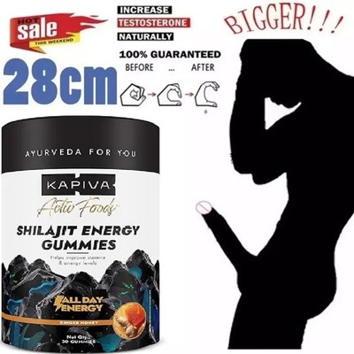Himalayan Shilajit ENERGY Gummies, Organic, Extremely Potent 225 mg, Fulvic Acid