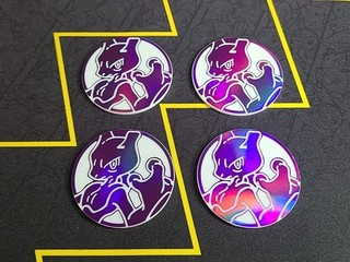 Pokemon TCG 4 Coin Lot Mewtwo