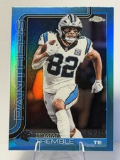 Tommy Tremble Teal Refractor /299 RC - 2025 Topps Chrome Football - Panthers