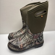 Bogs Boys Classic Mossy Oak Rubber Boot 72952 973 Kids 4