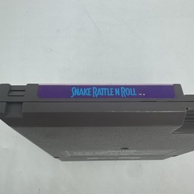 Snake Rattle And Roll NES Cartridge Authentic