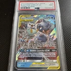 2019 POKEMON BLASTOISE & PIPLUP GX SUN & MOON COSMIC ECLIPSE 38/236 PSA 9 MINT