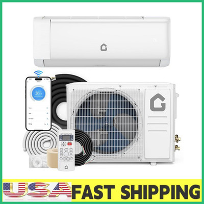 12000 BTU Mini Split Air Conditioner Ductless Inverter System Heat Pump 220V,Kit