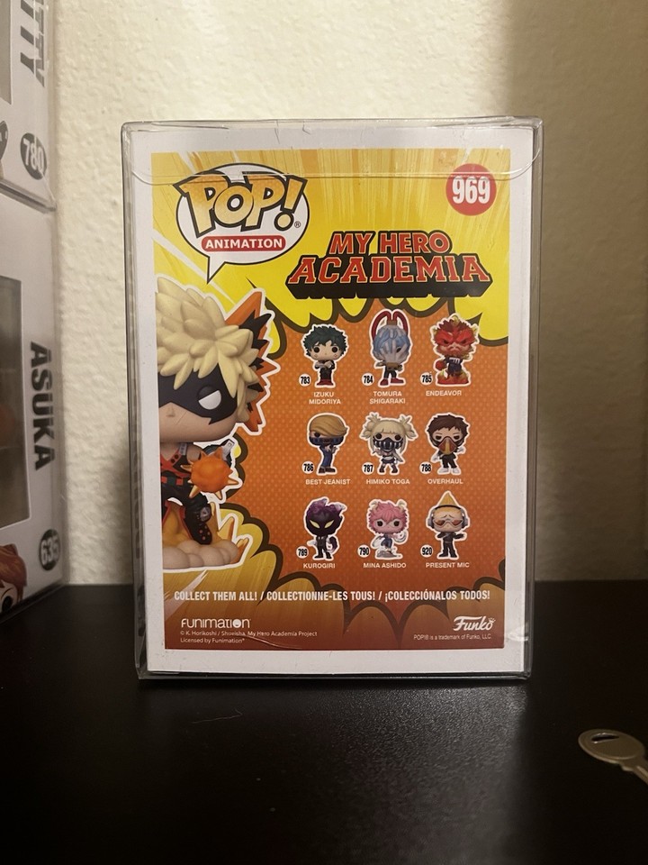 Funko Pop #969 Katsuki Bakugo signed by Clifford Chapin PSA ...