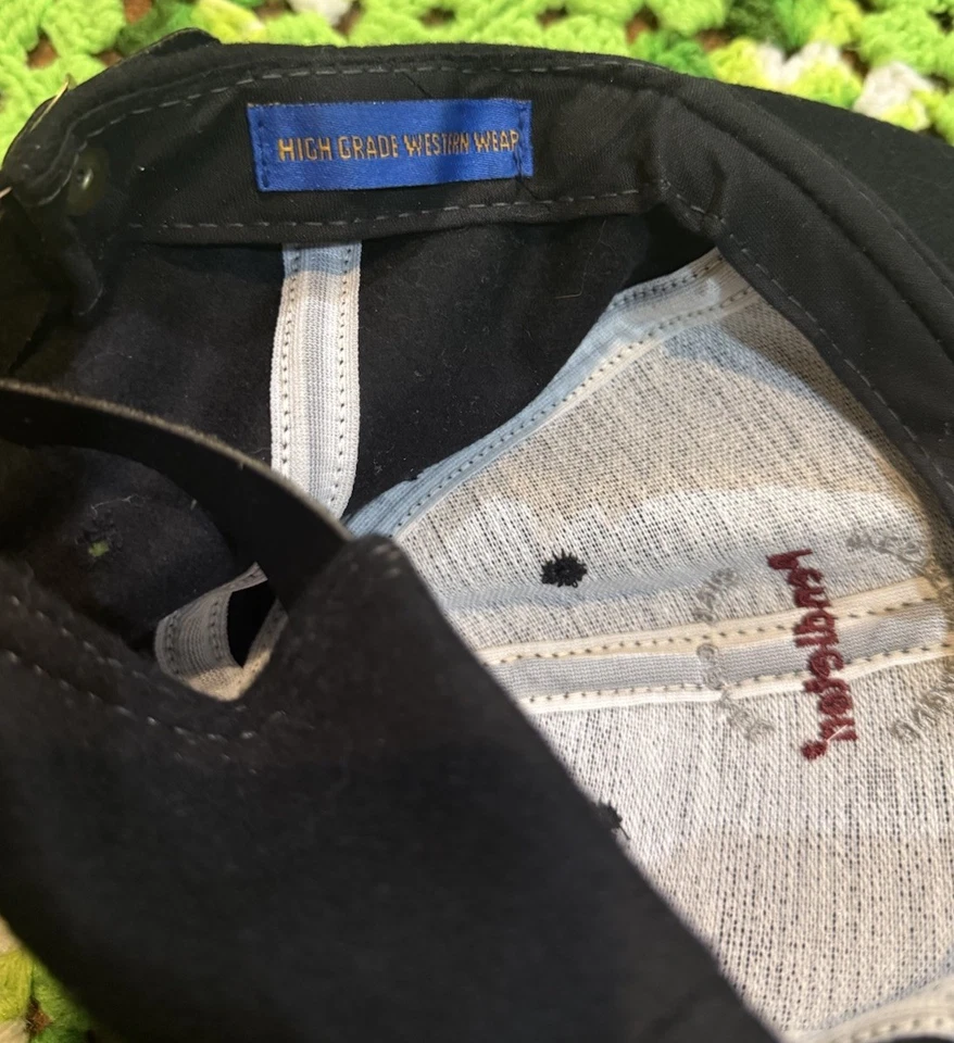 De colección Pendleton Alta Calidad Lana Azteca Occidental Ropa Correa Gorra de Baile Sombrero Foto 4 de 4