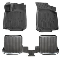GummifußMatten FüR Seat Toledo 2 Mod. 1999-2004 3D Schalen Set Automatten
