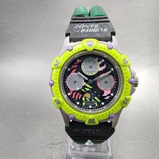 Casio Marlin Dive Watch Men 37mm Black Dial Steel Triple Calendar Moonphase Runs