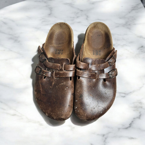 Birki's By Birkenstock Women's Brown Camden Clogs Size 39 US 8