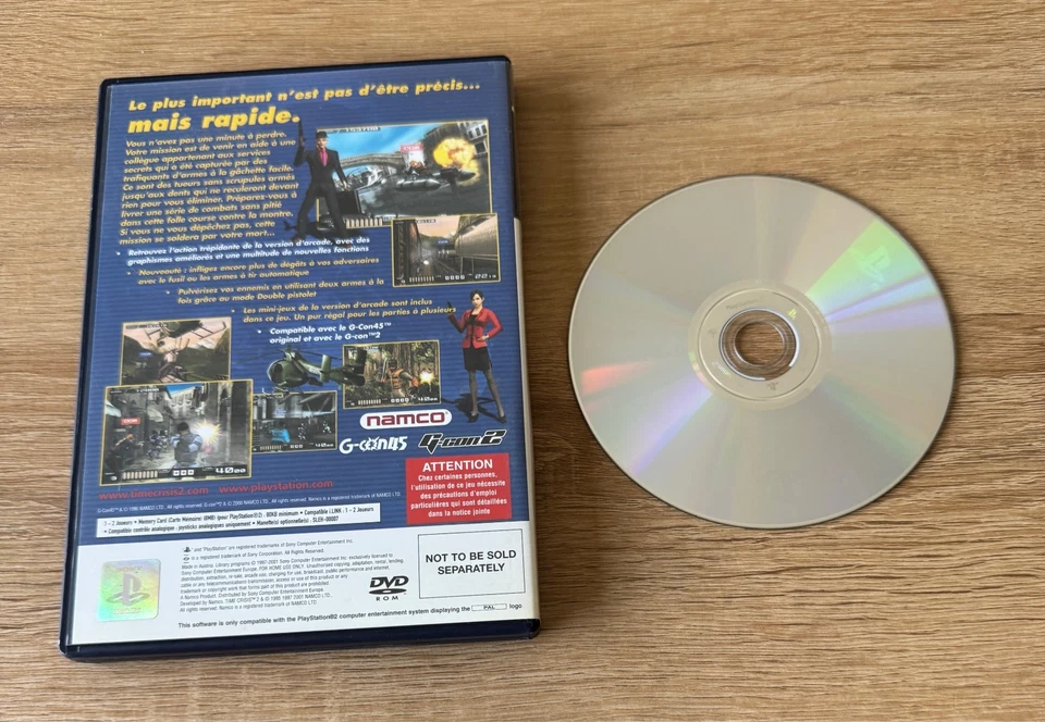 Time Crisis 2 + Gun Con 2 - Playstation 2 - FR - Photo 3/4