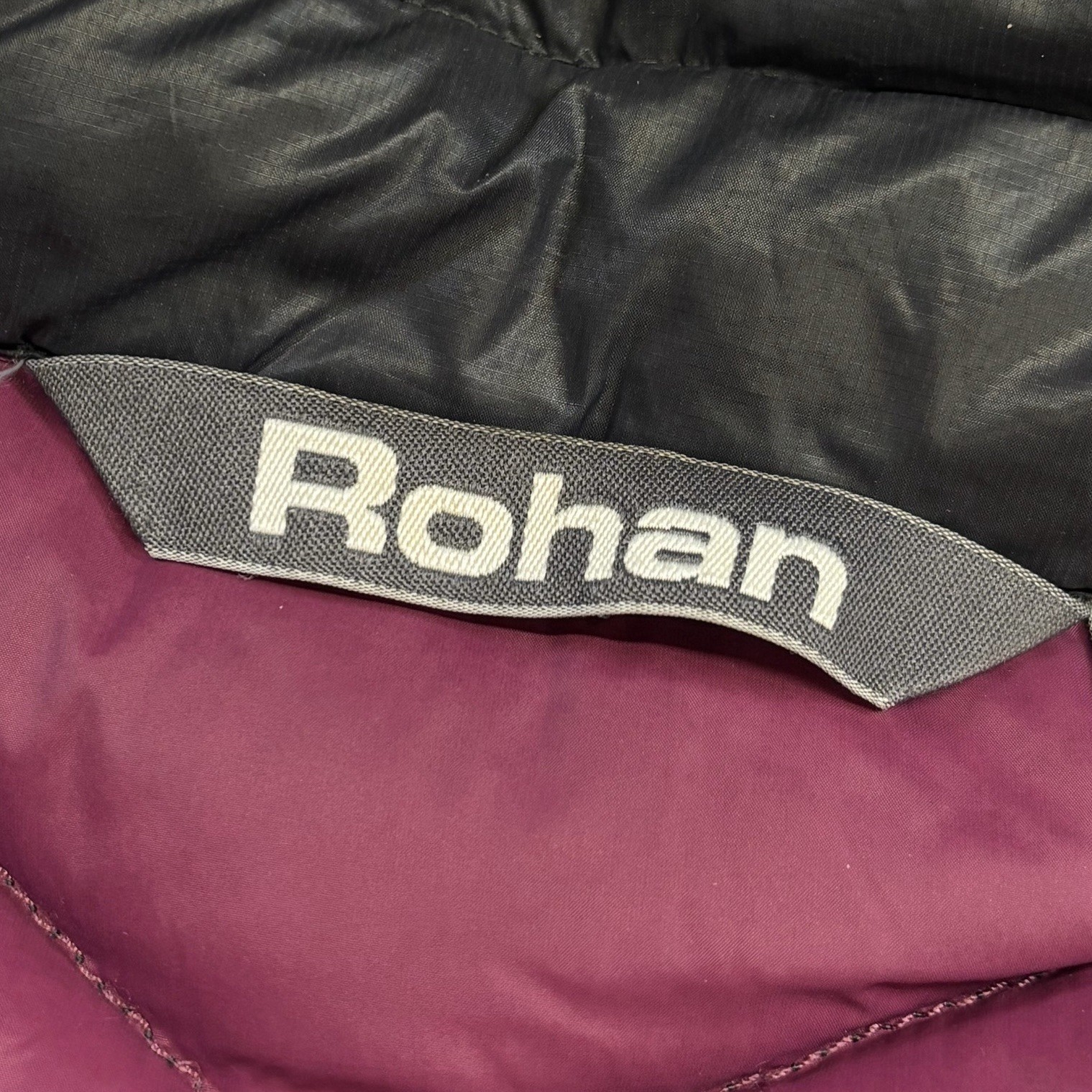 Rohan daybreak coat goose down filled jacket size small women’s 800+ Dark Grey image 9