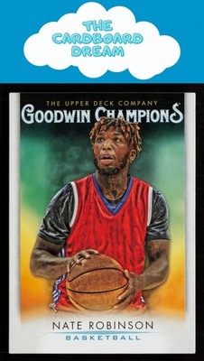 Nate Robinson 2021 Upper Deck Goodwin Champions #54 Basketball Card