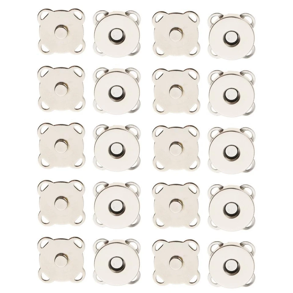 2x 10 Sets Sew in Bag Clasps for - Image 2 of 4