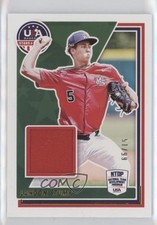 2022 Panini USA Baseball Stars & Stripes Materials Gold 51/99 Landon Stump 0g4