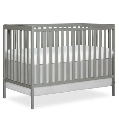 Synergy 5-in-1 Convertible Full-Size Baby Crib with Toddler, Day & Full Bed C...