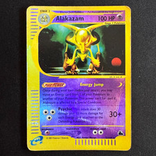 ALAKAZAM 2/144 Reverse Holo Rare Pokemon TCG Skyridge Vintage Card on eBay