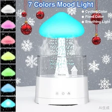Rain Diffuser Cloud Humidifier 450ML Diffuser Water Drip Lamp Humidifier Gifts