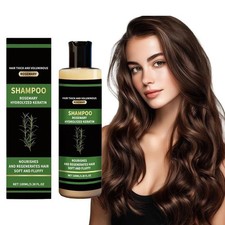 Champú natural para el crecimiento del cabello de romero para el tratamiento anti pérdida del cabello adelgazamiento.