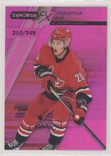 2020-21 Upper Deck Synergy Synergy FX Purple 210/349 Sebastian Aho #FX-20 0lf5