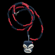 Handmade Eleggu  Face Pendant Necklace