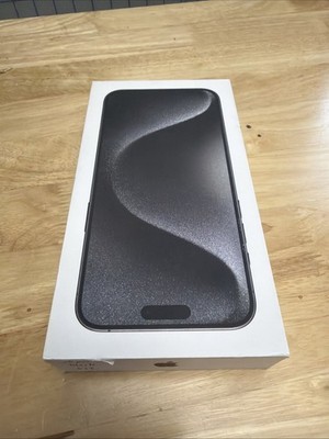iPhone 15 Pro Max BOX ONLY