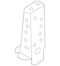 Genuine Nissan Inner Rail Side Support F2520-9KZMA