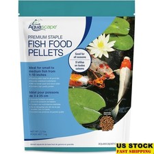Medium Fish Food Pellets Probiotics High Protein Clear Water Small Koi Goldfish