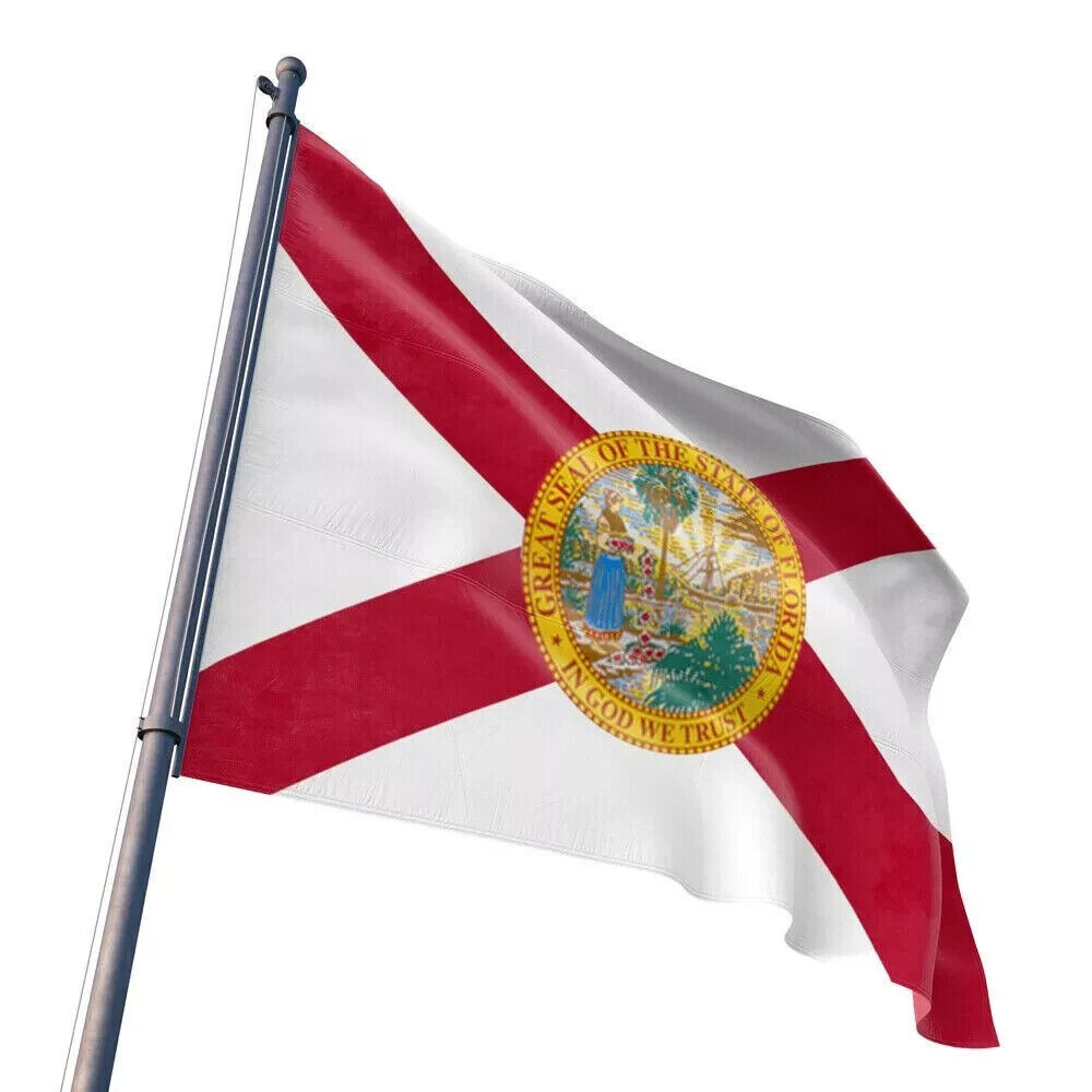 3x5 State of Florida Flag 3'x5' House Banner Polyester Premium Outdoor Indoor