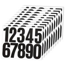 3 Inch Self Adhesive Number Stickers - 100 Pc...