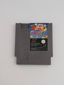 Very Good! Genuine Authentic Nintendo NES Game Puzznic PAL AUS Tested