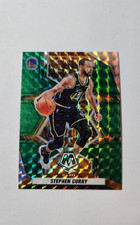 2021-22 Panini Mosaic Stephen Curry All NBA No. 284 Green Mosaic Prizm