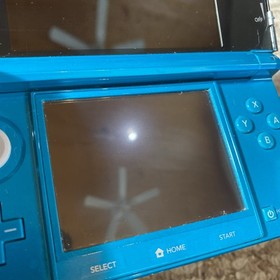 Nintendo 3DS Aqua Blue Handheld Handheld Console System CTR-001 Tested USA