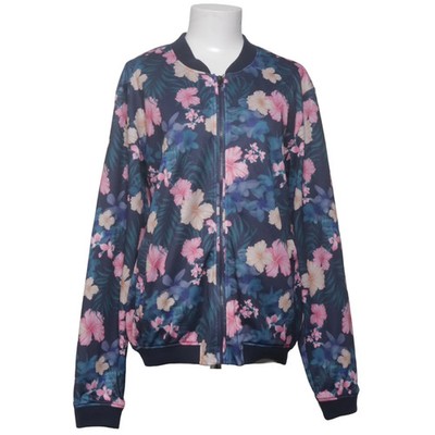John Devin, Bomberjacke, Damen, Größe: S, Blau/Mehrfarbig, Polyester #oye