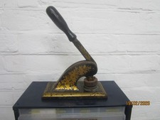 Victorian Embossing Company Seal Cast Iron Brighton Royal Pavillion Hotel 1921