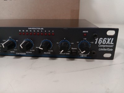 dbx 166XL Stereo Dynamics Processor Over Easy Compressor Limiter