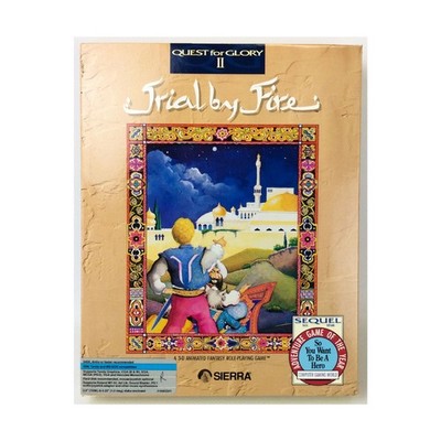 Sierra Computer Game Quest for Glory II - Trial by Fire VG