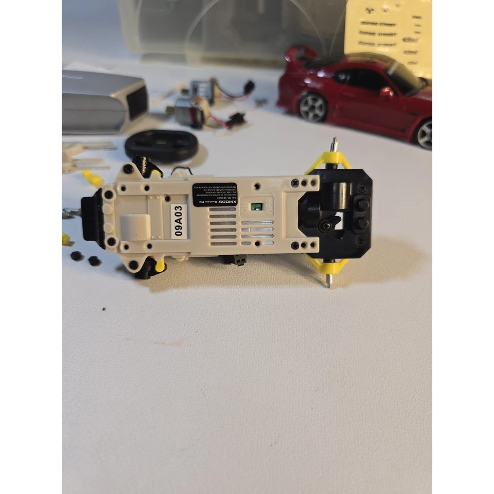 Xmods RC Red Toyota Supra Radio Controlled Mini Car 1997 Starter - Image 4 of 4