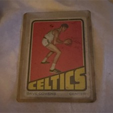 Topps 1972-73 Topps Dave Cowens #7 Boston Celtics Basketball Trading Card