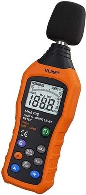 LCD Sound Level Meter Noise Measurement 30-130dB Audio Decibel Monitor Digital