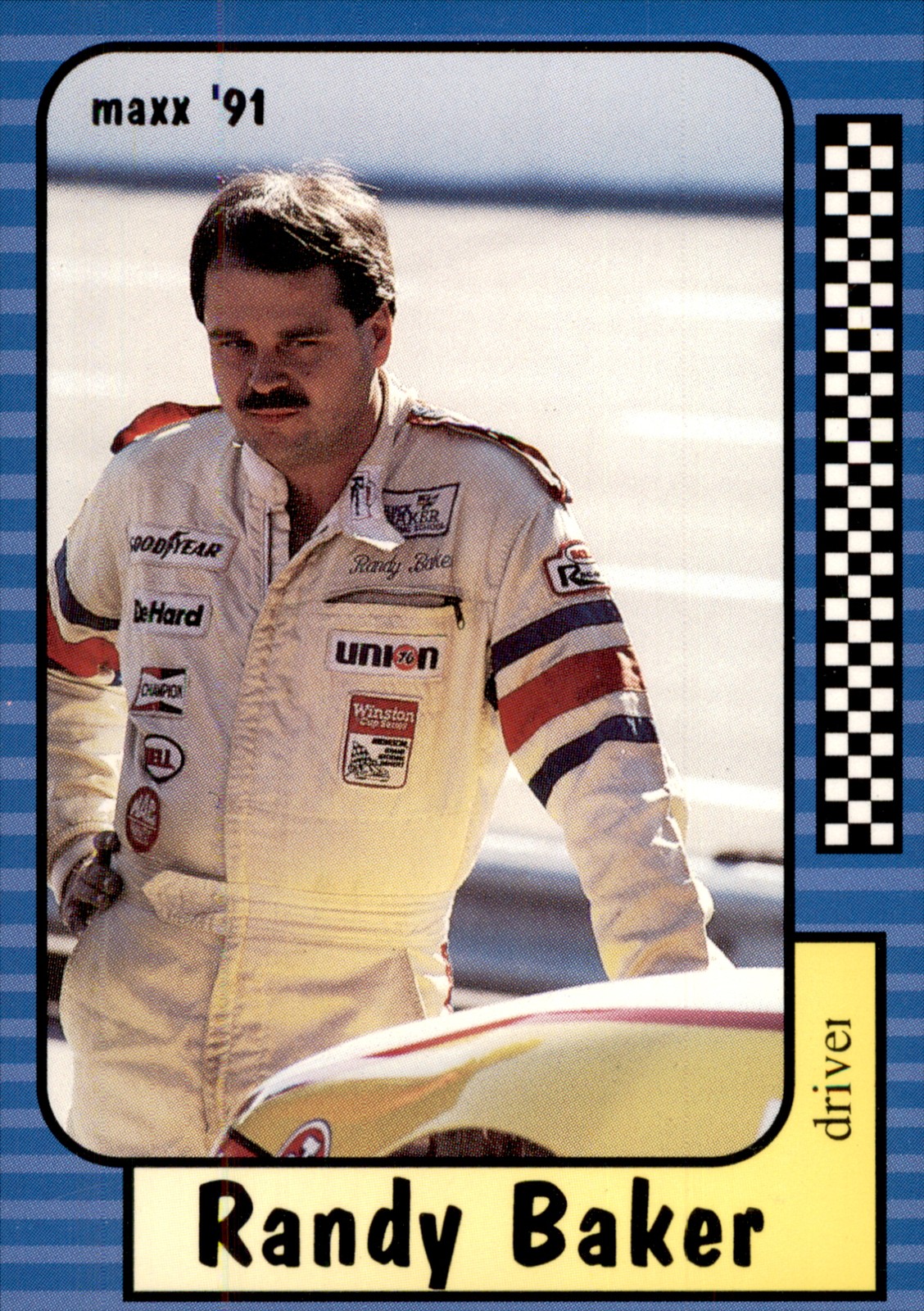 1991 Maxx #154 Randy Baker